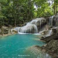 เที่ยวน้ำตกเอราวัณ กาญจนบุรี