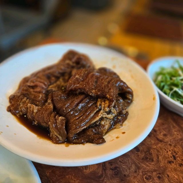 국내여행 대전맛집 설악칡냉면의 돼지갈비맛  