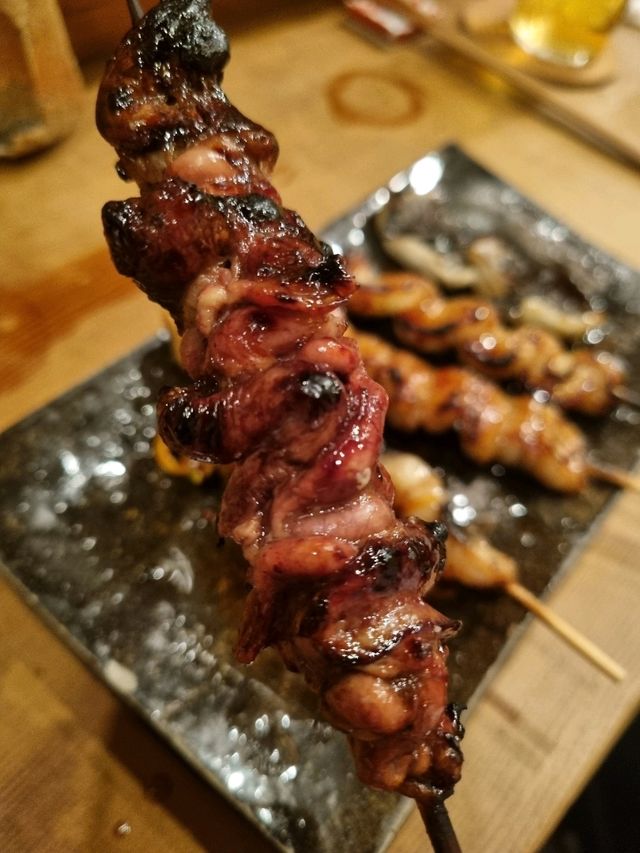 현지인들이 찾는 장어 꼬치집,  오사카 "우나기노존"