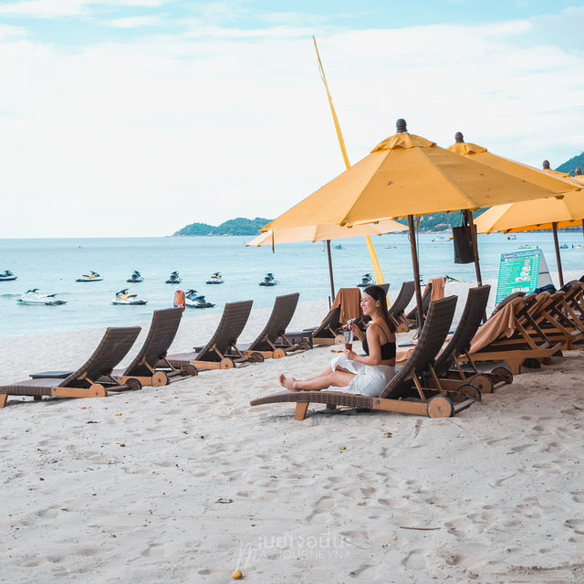 ที่พักสมุยหน้าหาดสวย มีอ่างแช่ตัวจึ้งง🏖️✨