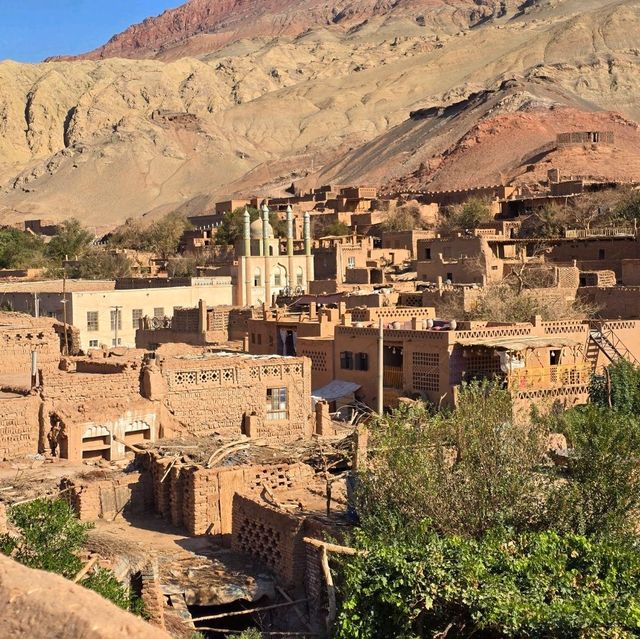Tuyuk Village, Turpan - where East meets West