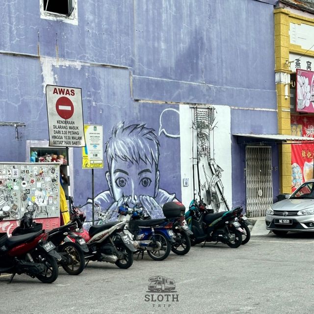 💯 ศิลปะบนท้องถนน Penang Street Art
