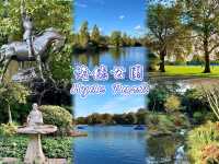 海德公園-倫敦最大的皇家公園，市中心的綠洲，讓人暫時逃離繁囂