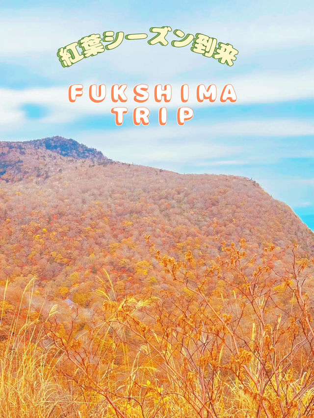 【福島】今だけ!!秋ドライブで紅葉を見に行こう!!
