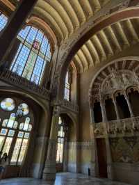 Barcelona - a place full of amazing architectures. Even Hospital are a piece of art!