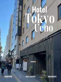 📍Hotel Sardonyx Ueno ที่พักดี สะดวก ใกล้สถานีรถไฟ
