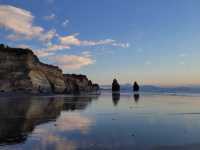 Three Sisters and the Elephant Rock, NZ