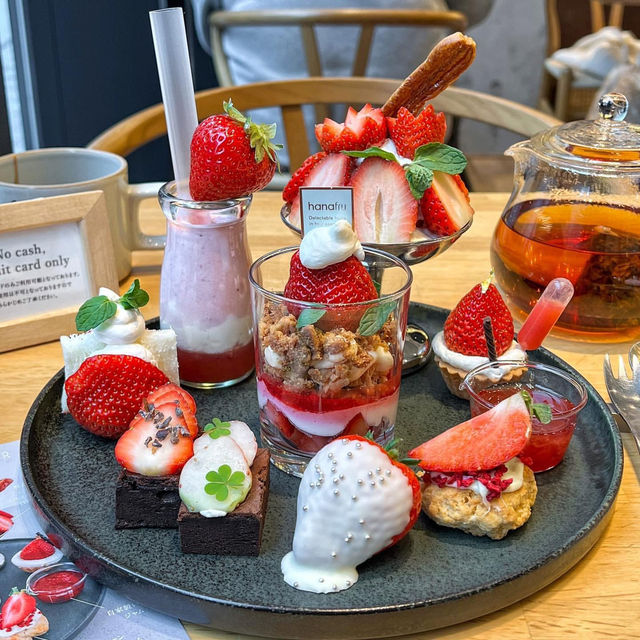 Seasonal afternoon tea at FRUiT🍓