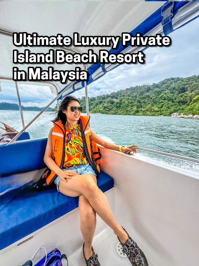Ultimate Luxury Beach Resort on Private Island in Malaysia 🏝️ 