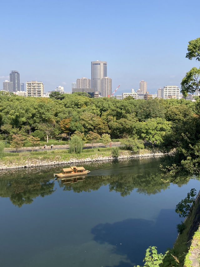 🇯🇵大阪城外圍散步——悠閒感受歷史與自然之美