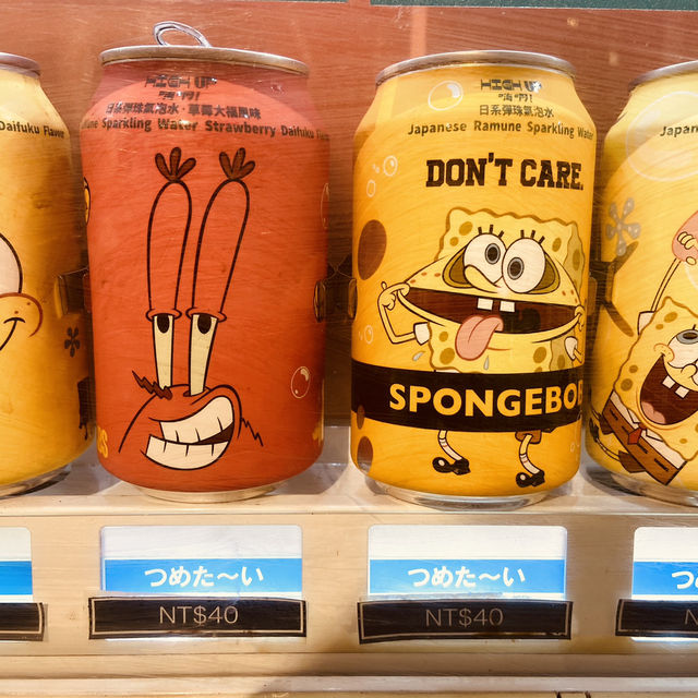 超有設計感！海綿寶寶25週年期間限定店