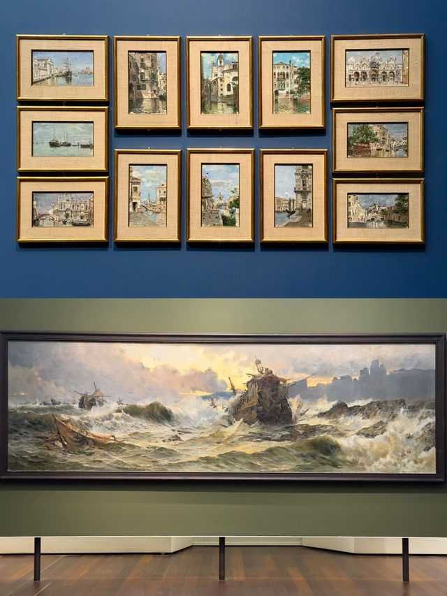 Fall into the embrace of arts around palm trees in Malaga