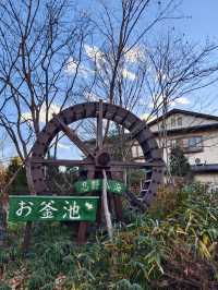 池水極清澈乾淨的忍野八海