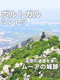 【ポルトガル／シントラ】まるでポルトガルの万里の長城「ムーアの城跡」⁡