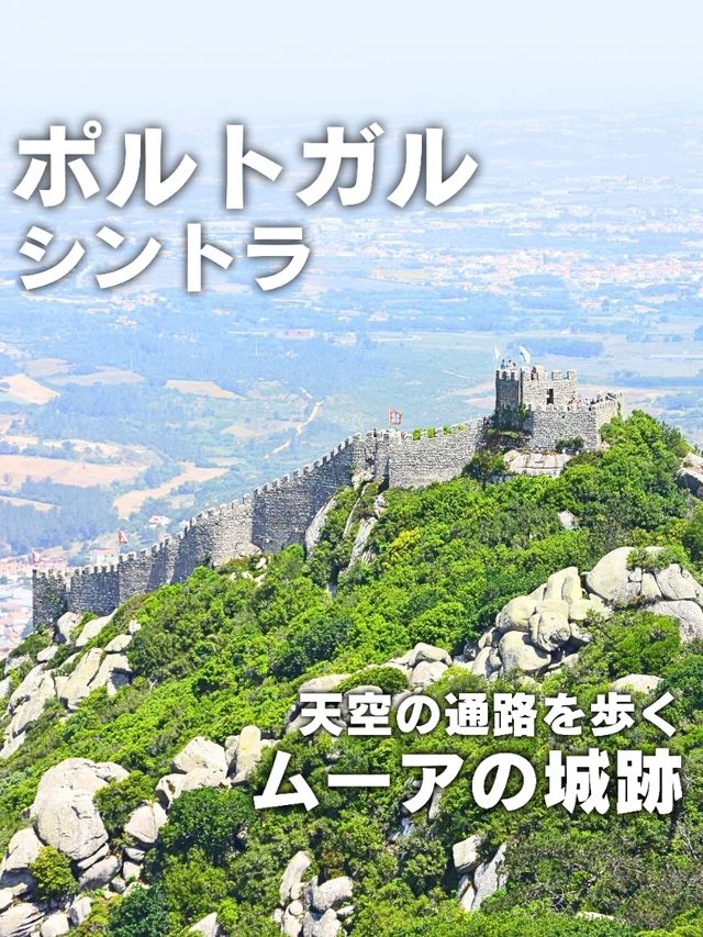 【ポルトガル／シントラ】まるでポルトガルの万里の長城「ムーアの城跡」⁡
