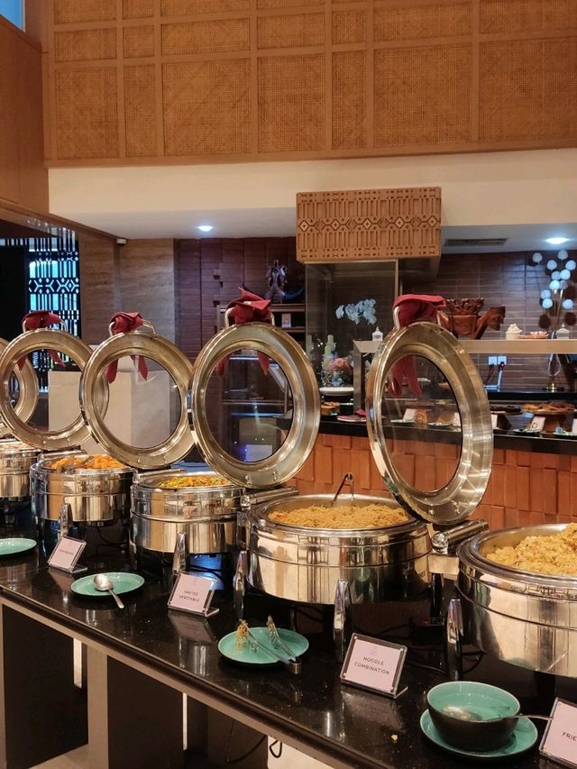 Wide Buffet Spread at Samosir Island