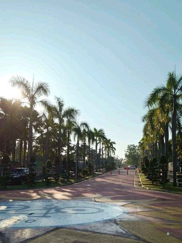 Relaxing Morning at Anjung Floria
