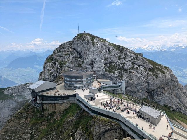 ピラトゥス山からの景色