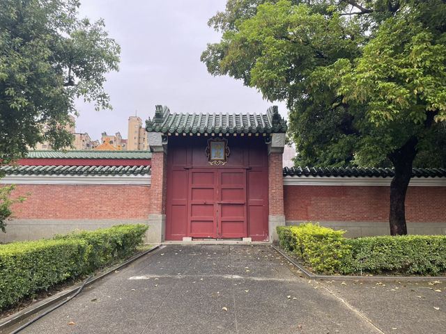 紀念烈士的莊嚴地，台中忠烈祠