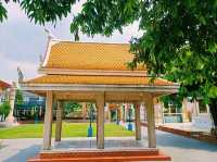 泰國曼谷市中心湄南河畔著名古跡皇家寺廟景點：Wat Sangwet Witsayaram，暹羅文化藝術精美寺廟建築，適合打卡拍照📸冥想