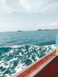 ขึ้นเรือท่าเรือหมาจอ ไปเกาะขาม
