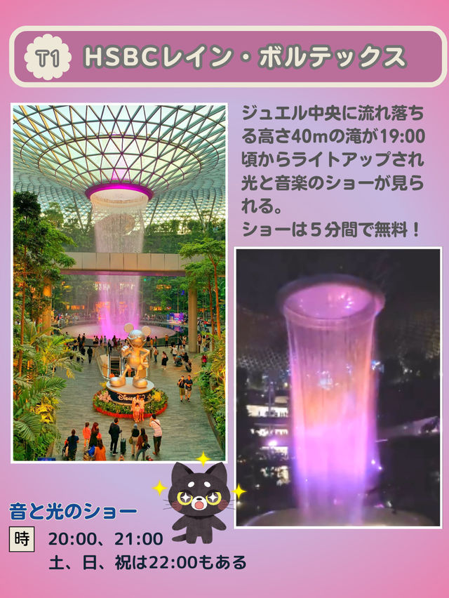 【シンガポール】チャンギ空港がスゴイ！