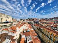 [🇵🇹リスボン] サンタジュスタエレベーターから眺めるリスボンの街並み