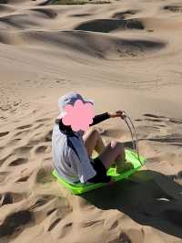 모래썰매 체험