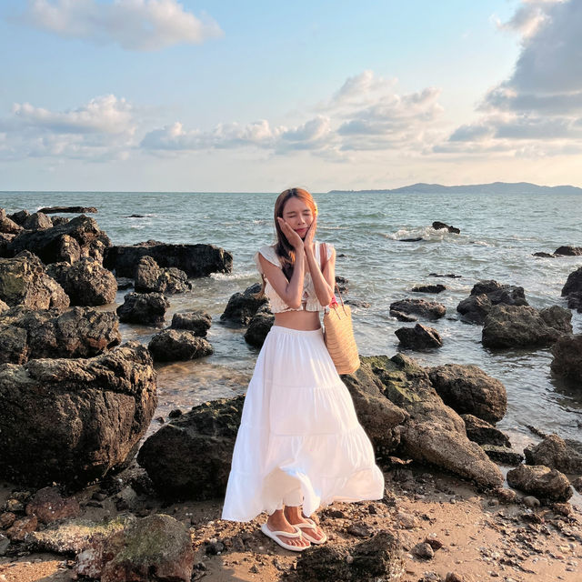 หาดลับระยองที่สวยมาก 🌅🌊
