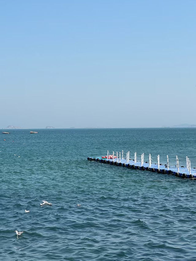 The sea of Yantai 🌊🇨🇳 Healing moment