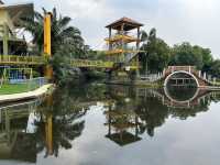 Kampoeng Saiji, a place for over-water dining and sightseeing