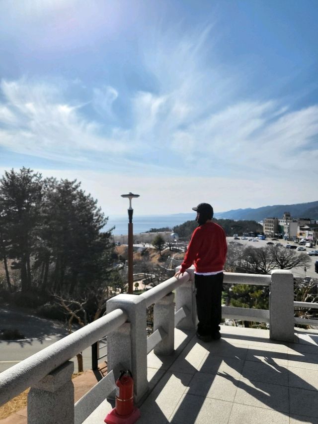 가볍게 산책하기 좋은 영덕 삼사해상공원