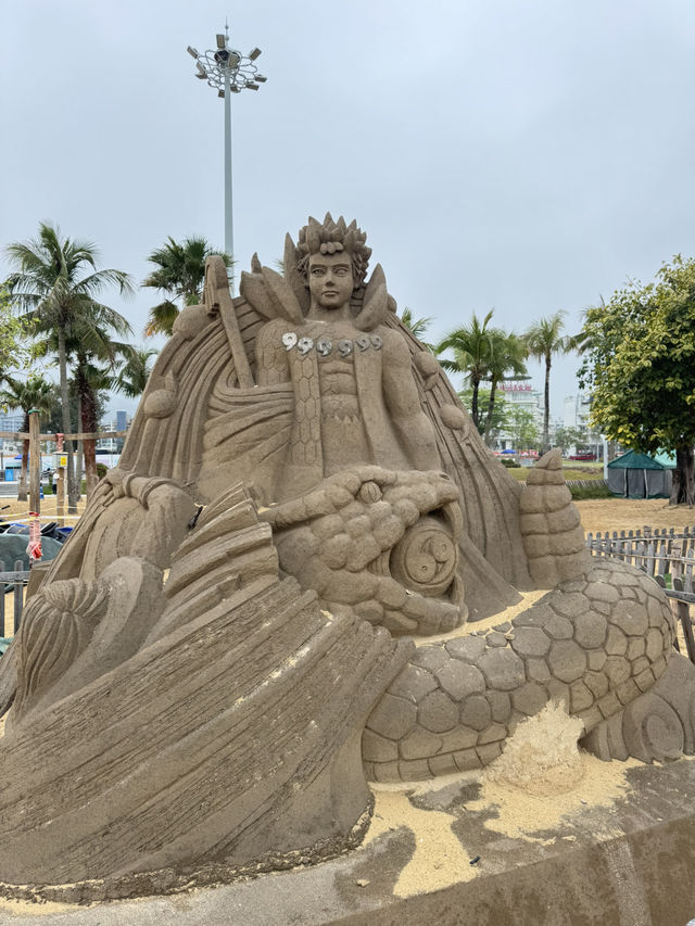 大梅沙沙灘：聽海浪、天長地久石一遊