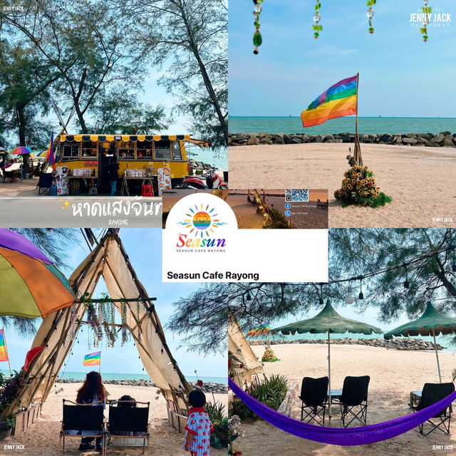 #รวมคาเฟ่ระยอง #หาดแหลมเจริญ #หาดแสงจันทร์