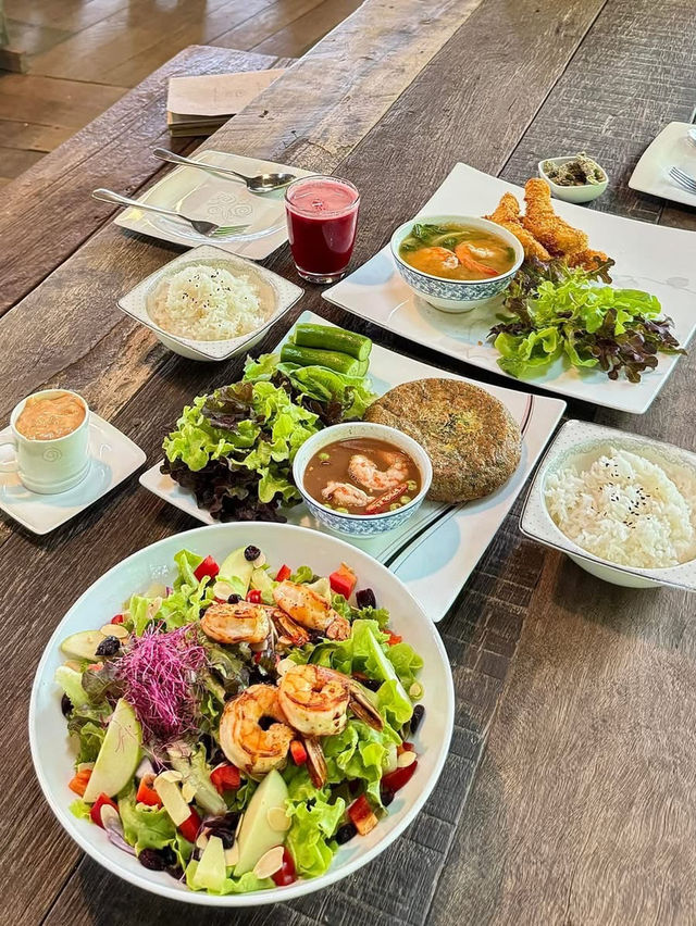 ร้านอาหารผักออแกนิก