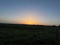 Golden Sunset Golan Heights