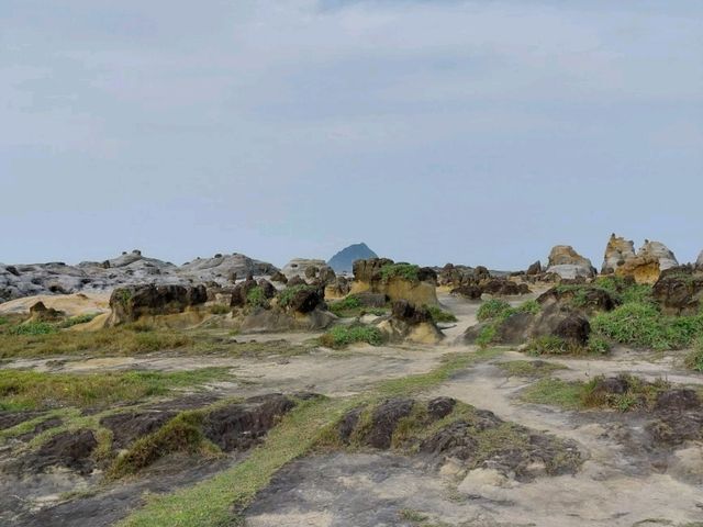 Beautiful view at Heping Island Geopark, Keelung, Taiwan