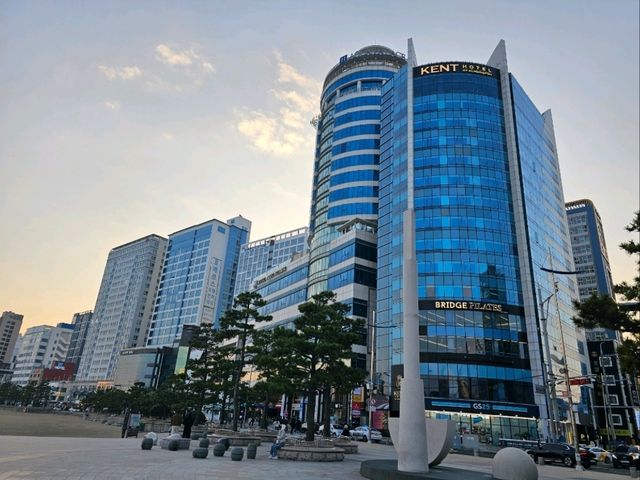 รีวิวโรงแรมริมหาด Hotel Aqua Palace ปูซาน,เกาหลี