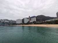 ชายหาดสวย ทางตอนใต้ของเกาะฮ่องกง