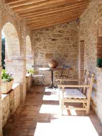 トスカーナのアグリツーリズモ　agriturismo poggio il castellare
