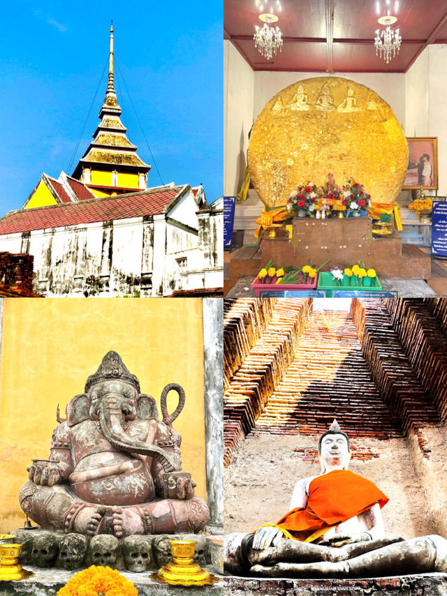 静けさの中に残る歴史の息吹。#ナコンルアン寺院 #タイ旅行