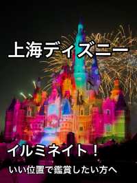 【上海ディズニー】イルミネイトを良い位置で鑑賞したい方へ