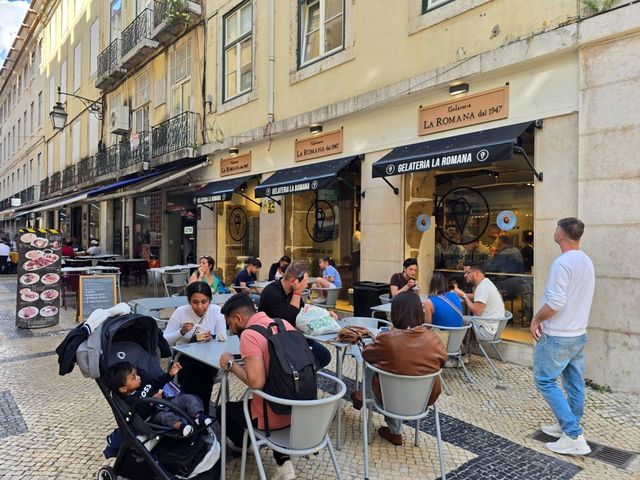 유럽여행 리스본 아이스크림맛집 Gelateria La Romana dal 1947