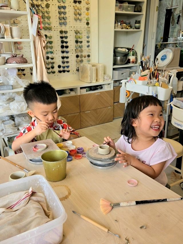 親子拉坯體驗👨‍👩‍👧