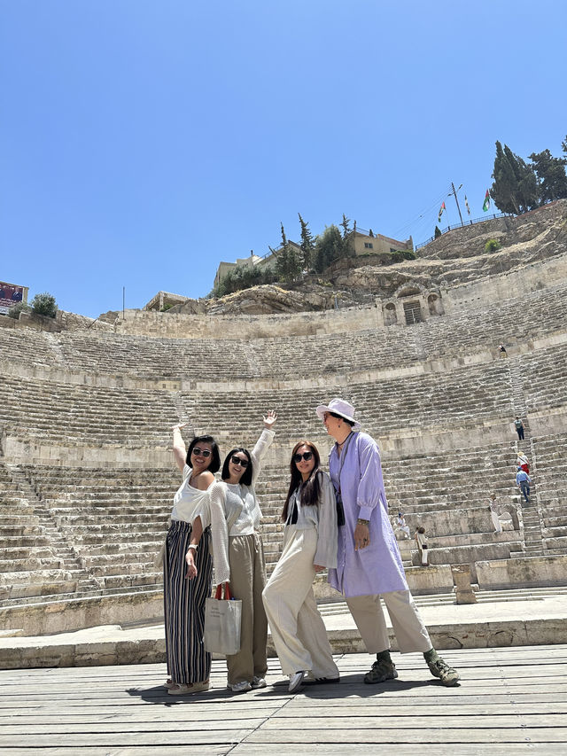 約旦-安曼｜羅馬劇院Roman Theater