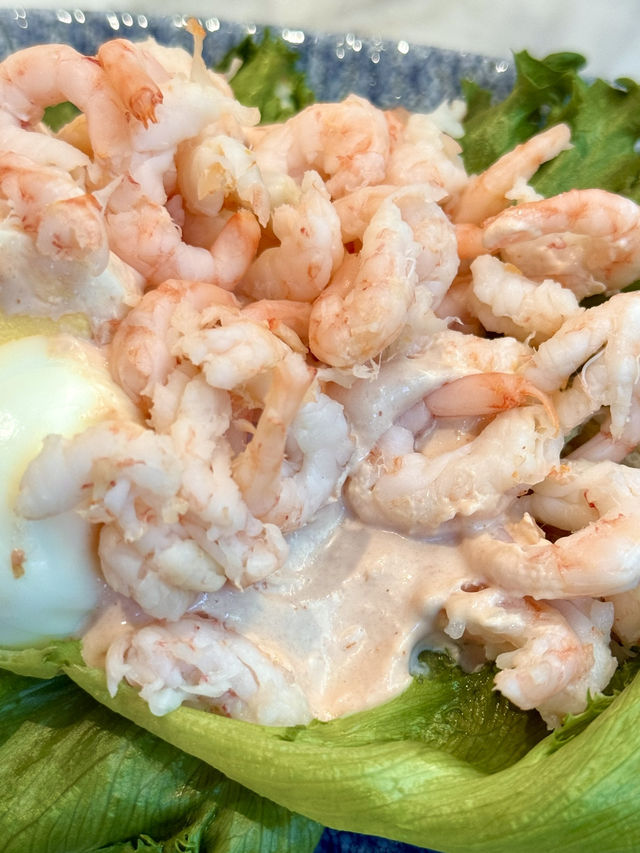 Shrimp Sandwich at Bergen Fish Market – Fresh, Local & So Satisfying 
