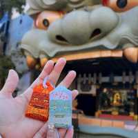 Namba Yasaka Shrine ศาลเจ้าหัวสิงโตแห่งโอซาก้า