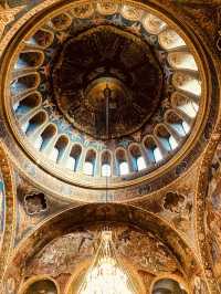 Saint Nedelya Cathedral at Noon: Where History Echoes Under Golden Domes