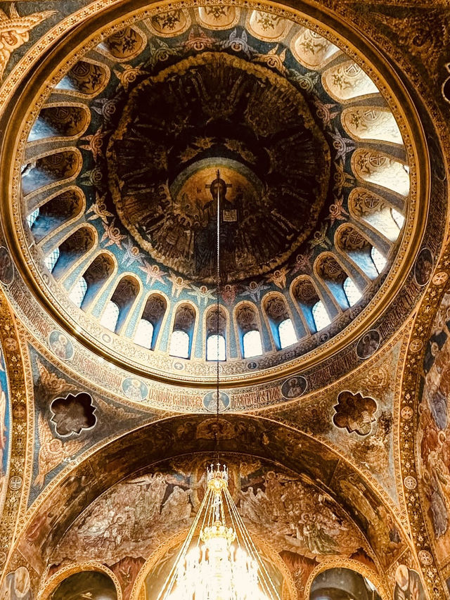 Saint Nedelya Cathedral at Noon: Where History Echoes Under Golden Domes