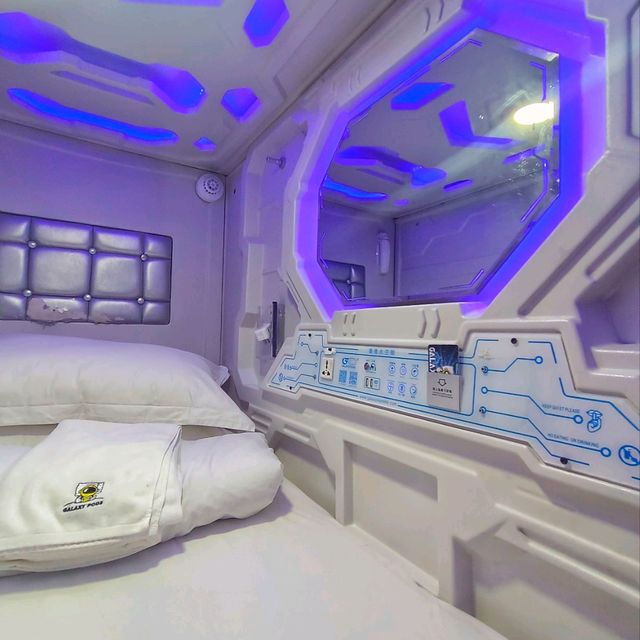 โรงเเรมเเคปซูล สิงคโปร์ galaxcy ods